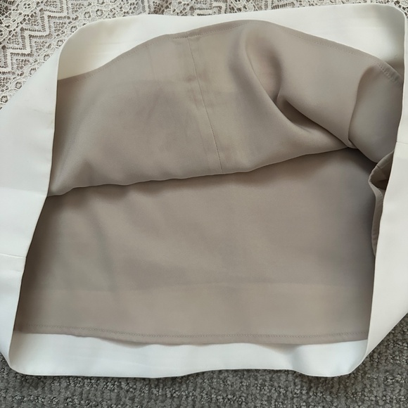 Anotonio Melani lace ivory/nude sheath dress - size 10 women's - Picture 4 of 4